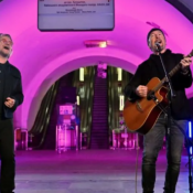 Blog Post : See U2’s Bono and the Edge Play Surprise Acoustic Set in Kyiv Bomb Shelter 